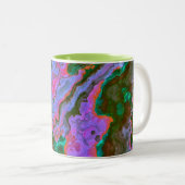 Sour Marble Zwei-Tone-Kaffee-Tasse Zweifarbige Tasse (VorderseiteRechts)