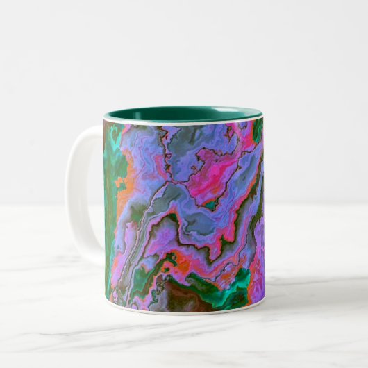 Sour Marble Zweifarbige Tasse (Vorderseite Links)