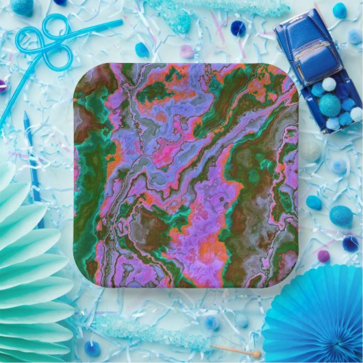 Sour-Marbour-Paper-Teller Pappteller (Party)