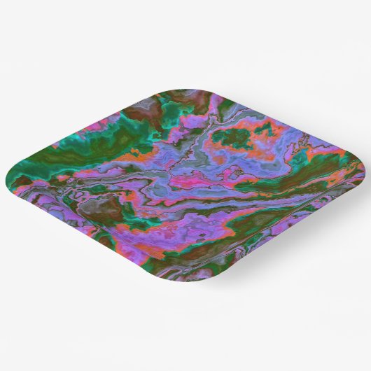 Sour-Marbour-Paper-Teller Pappteller (Gewinkelt)