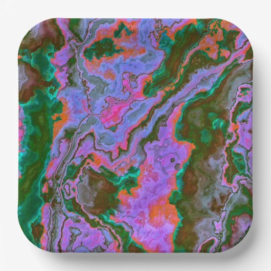 Sour-Marbour-Paper-Teller Pappteller (Vorderseite)