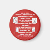 ‚Sour Milk‘ Magnet (Vorne)