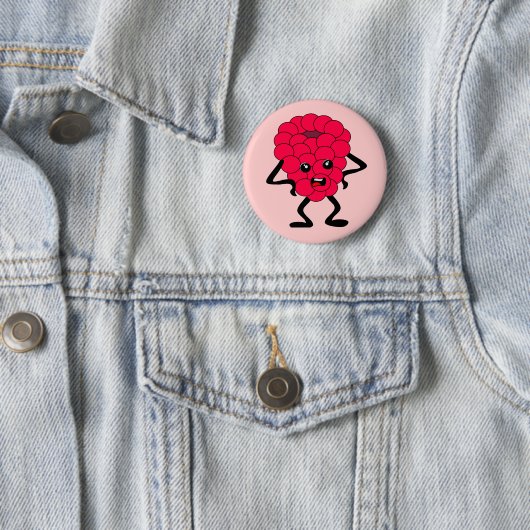 Sour Raspberry: Bad Fruit Gang Button (Beispiel)