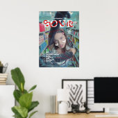 SOUR von Olivia Rodrigo music ft driver und Poster (Heimbüro)