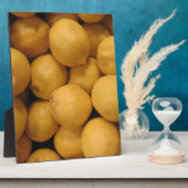 Sour Yellow Lemons Fotoplatte (Seite)