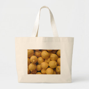 Sour Yellow Lemons Jumbo Stoffbeutel