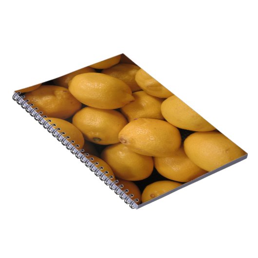 Sour Yellow Lemons Notizblock (Rechte Seite)