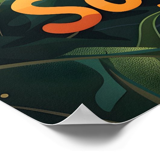 Source Africa Leopard Poster (Ecke)