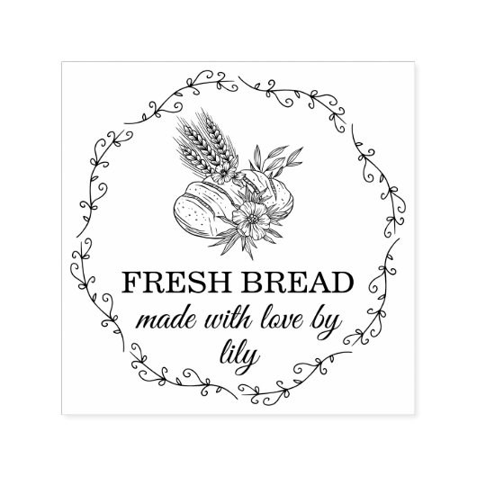 Sourdough Bread Baking Permastempel (Design)