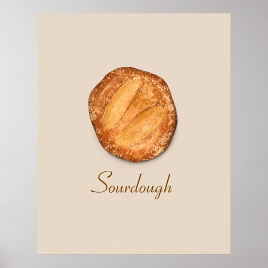 Sourdough Bread Poster (Vorne)