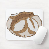 Sourdough Brot Loaf Mousepad (Mit Mouse)