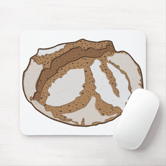 Sourdough Brot Loaf Mousepad (Mit Mouse)