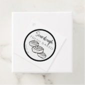 SOURDOUGH Cinnamon Roll-Tags, Zimtgebläse Geschenkanhänger (Beispiel)