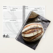 Sourdough Loaf, Recipe Book Notizblock (Innen)