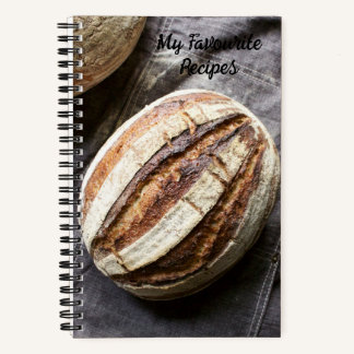 Sourdough Loaf, Recipe Book Notizblock