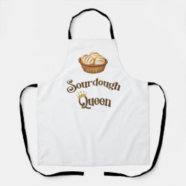Sourdough Queen Apron Schürze