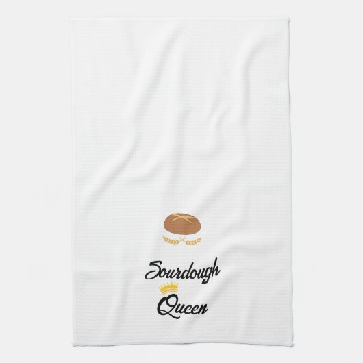 Sourdough Queen Kitchen Towel Geschirrtuch (Vertikal)
