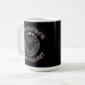Sourdough Sweetheart Funny Valentine Heart Bread Kaffeetasse (Vorderseite Links)