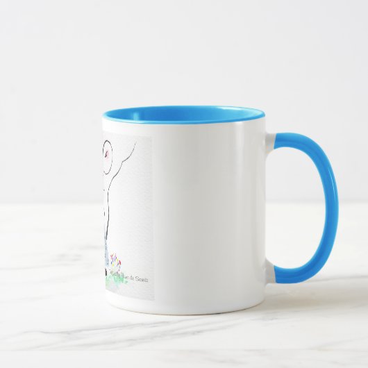 Souricette im Frühjahr Tasse (Rechts)