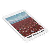 Souris Beach Seaglass Magnet (Rechte Seite)