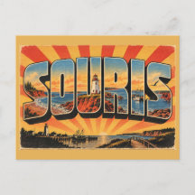 Souris PEI Leuchtturm Roter Sand Hafen Art