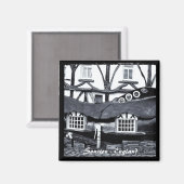 Sourton, HighwayMan Inn, England (Kühlschrankmagne Magnet (Vorderseite/Rückseite)