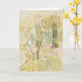 Sous-Bois | Berthe Morisot Karte (Gelbe Blume)