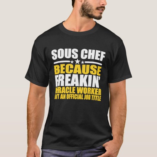 Sous-Chef Für Sous-Chef Mitarbeiter 2 T-Shirt (Vorderseite)
