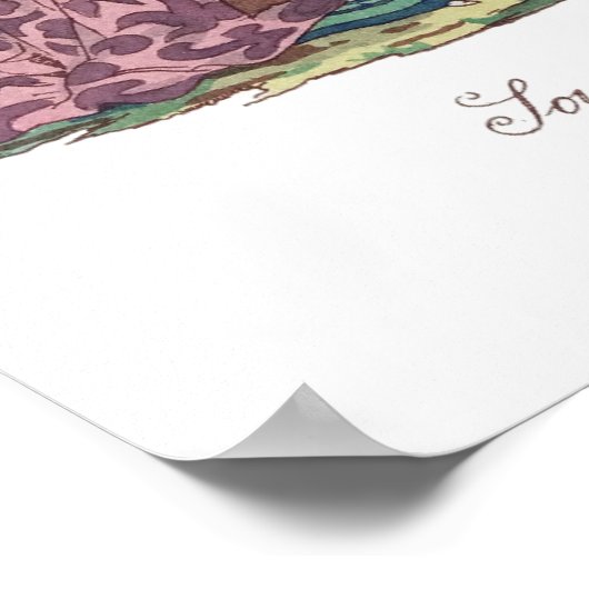 Sous Francois I Poster (Ecke)