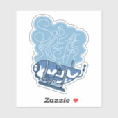 Sous ging auf den reichen Aufkleber (Blatt)