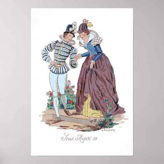 Sous Henri III Poster (Vorne)