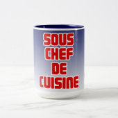 SOUS - KOCH DE CUISINE ZWEIFARBIGE TASSE (Mittel)
