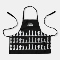 Sous Koch Schach Piece Schwarz-weiß Kids
