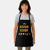 Sous Koch Spaß Design mit Obst und Gemüse Schürze (Insitu)