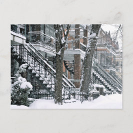 Sous la neijge postkarte