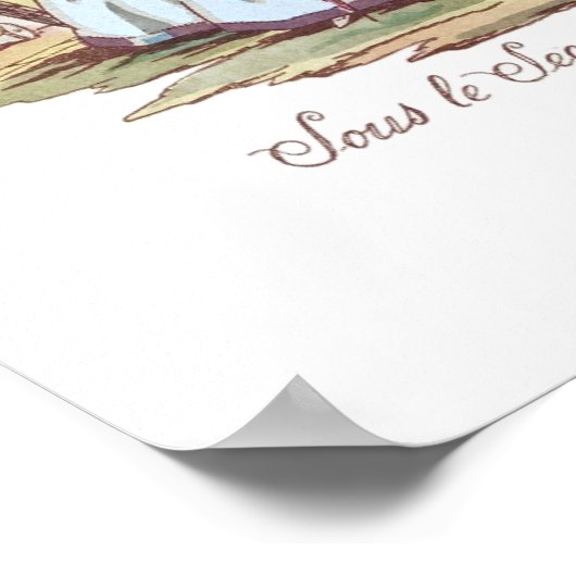 Sous le Second Empire Poster (Ecke)