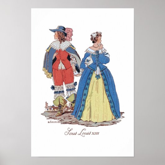 Sous Louis XIII Poster (Vorne)
