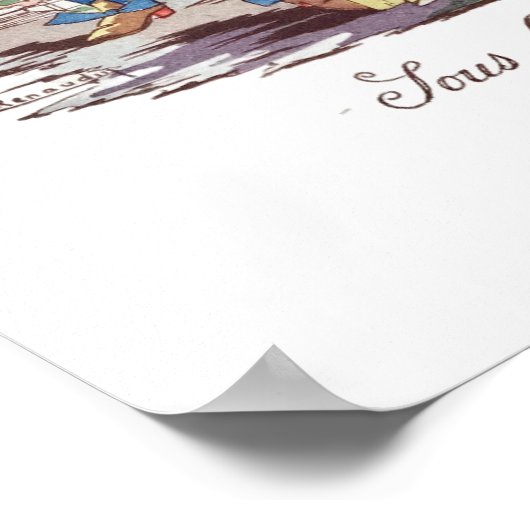 Sous Louis XIV Poster (Ecke)