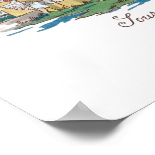 Sous Louis XV Poster (Ecke)