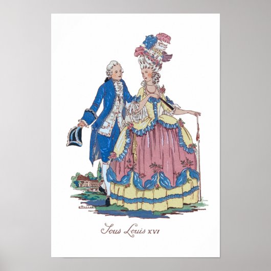Sous Louis XVI Poster (Vorne)