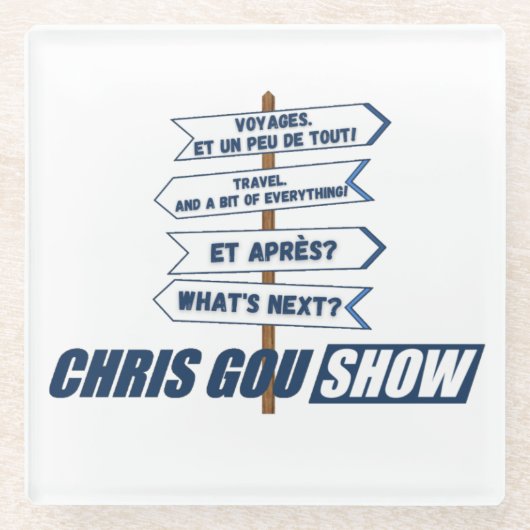 Sous vere Chris Gou Show Untersetzer (Vorderseite)