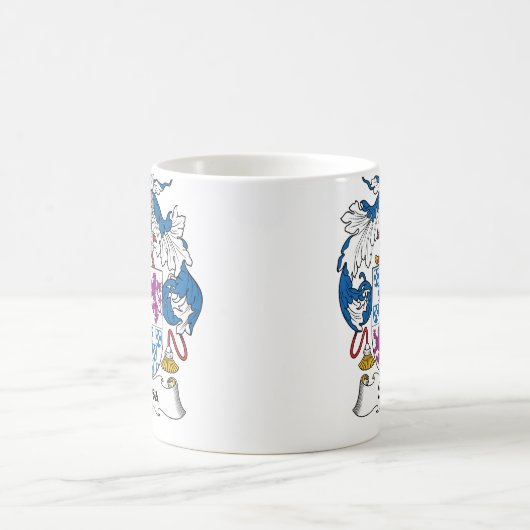 Sousa Familienwappen Kaffeetasse (Mittel)