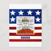 Sousa Postkarte (Vorderseite)
