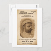 Sousa und seine Band 1901 - Vintage Werbung Postkarte (Vorne/Hinten)