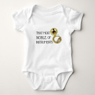Sousaphon Baby Bodysuit Strampler