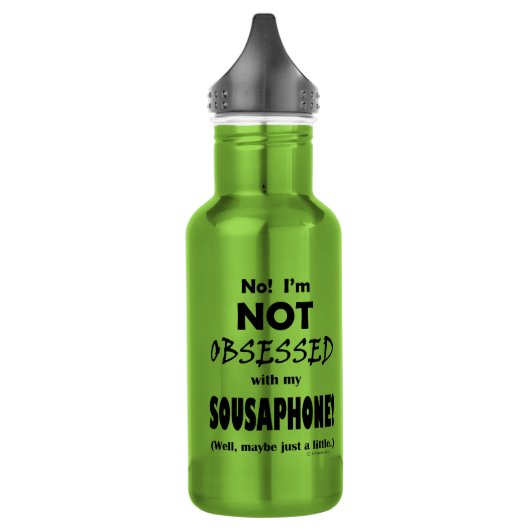 Sousaphon besessen edelstahlflasche (Links)