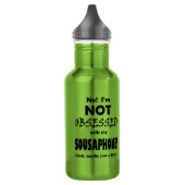 Sousaphon besessen edelstahlflasche (Links)