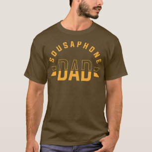 Sousaphon-Vater Tuba-Instrument Lustige Kleidung T-Shirt
