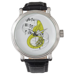 Sousaphone Armbanduhr