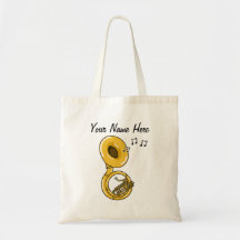 Sousaphone Custom Tote Bag Brass Musician Geschenk